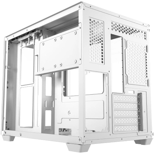 Компьютерный корпус Bloody BD-CC108 белый без БП mATX 9x120мм 2xUSB 3.0 audio bott PSU