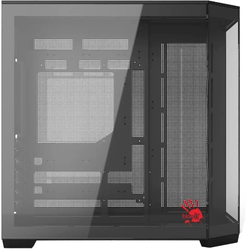 Компьютерный корпус Bloody BD-CC109 черный без БП ATX 10x120мм 2xUSB3.0 audio