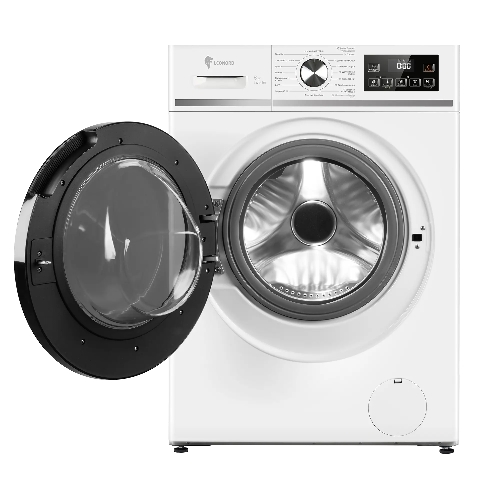 Стиральная машина с сушкой LEONORD LWM-103812D (109591) белая, загрузка фронтальная 8кг, 1200 об/мин., класс: B