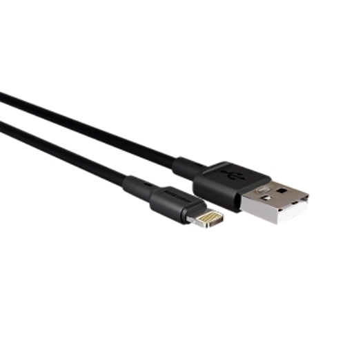 Сетевое зарядное устройство MORE CHOICE (4610196409875) NC11i 2USB 2.4A для Lightning 8-pin черный
