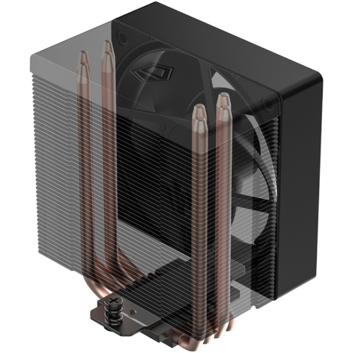 Кулер Cooler ID-Cooling SE-904-XT BLACK LGA1851/1700/1200/115X/AM5/AM4 (TDP 180W, PWM, 4 тепл.трубки прямого контакта, FAN 100мм) RET
