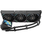 Система жидкостного охлаждения Thermalright Mjolnir Vision 360 ARGB Soc-AM5/AM4/1151/1200/2066/2011/1700 черный 4-pin 27dB Al LCD Ret (M-VISION-360-BL-ARGB)