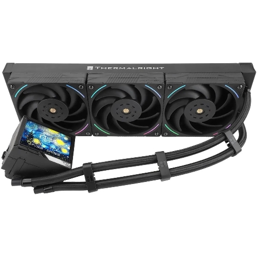 Система жидкостного охлаждения Thermalright Mjolnir Vision 360 ARGB Soc-AM5/AM4/1151/1200/2066/2011/1700 черный 4-pin 27dB Al LCD Ret (M-VISION-360-BL-ARGB)