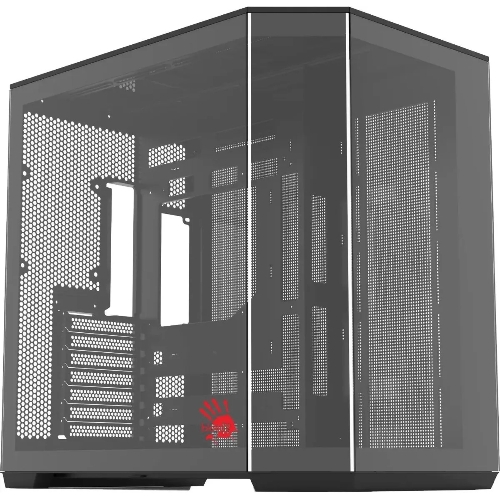 Компьютерный корпус Bloody BD-CC109 черный без БП ATX 10x120мм 2xUSB3.0 audio