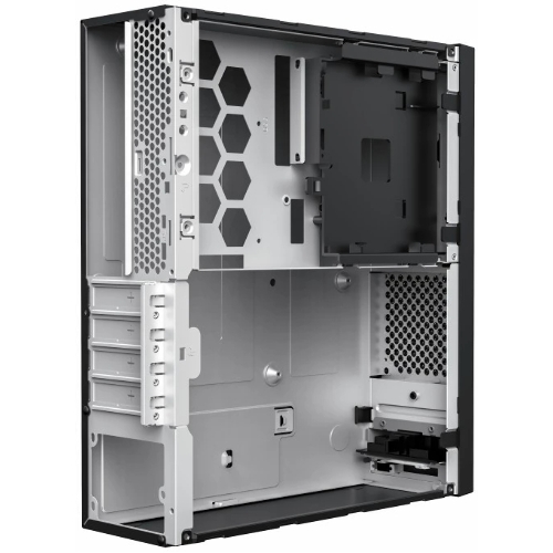 Компьютерный корпус с блоком питания 300Вт. Foxline FL-1001 mATX case, black, w/PSU TFX 300W, w/2xUSB2.0+2xUSB3.0, w/1xcombo audio, w/pwr cord, w/8cm FAN