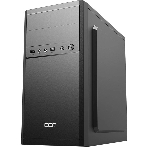Компьютерный корпус CBR RD873, без БП, mATX Minitower 2хUSB 2.0, HD Audio+Mic, кабель питания 1.2м, черный PCC-MATX-RD873-WPSU