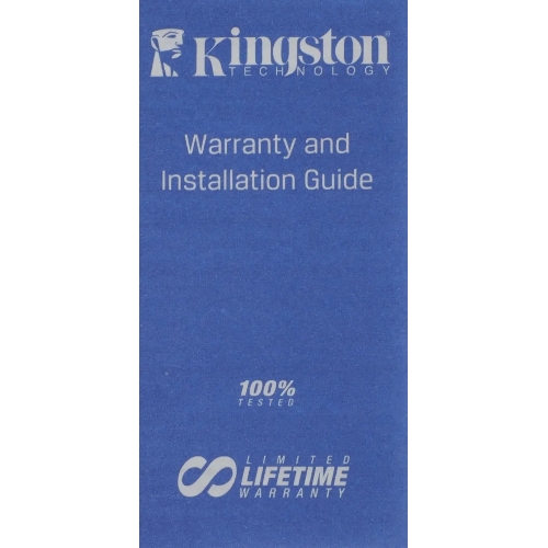 Оперативная память Kingston ValueRAM, DDR4, 16GB (1x16GB), 3200 MHz, CL22, без радиатора