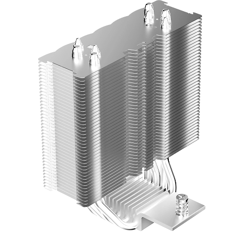 Кулер для процессора Ocypus Delta A40 EX BK ARGB, 120мм ARGB FAN, 4 HEAT PIPES, 4-PIN PWM, 500-1800 RPM, 29DBA, HYDRO BEARING, LGA115X/1200/1700/18XX, AM4/AM5