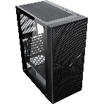 Компьютерный корпус Accord 3501 черный без БП ATX 2xUSB 2.0 1xUSB 3.0 1xUSB3.1 audio bott PSU