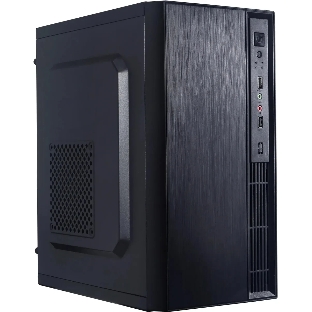 Компьютерный корпус Accord ENTRY ACC-241 черный без БП mATX 2xUSB 2.0 audio
