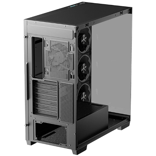 Компьютерный корпус Deepcool CG580 4F V2 без БП, боковое окно (панорама), 4x120мм ARGB PWM вентилятора, черный, ATX (R-CG580-BKADA4-G-2)