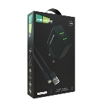 Сетевое зарядное устройство MORE CHOICE (4610196409875) NC11i 2USB 2.4A для Lightning 8-pin черный