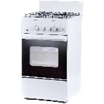 Плита газовая Лада Nova RG 24043 белый, конфорок 4 шт, духовка 50 л, 50 см x 85 см x 60 см