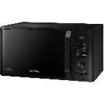 Микроволновая печь Samsung MG23K3515AK/BW черный, 23 л, 800 Вт, переключатели - кнопки, поворотный механизм