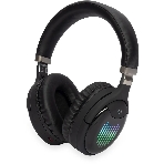 Беспроводные/проводные наушники Digma BT-16 черный, накладные, Bluetooth + проводной, складная конструкция, до 10 ч