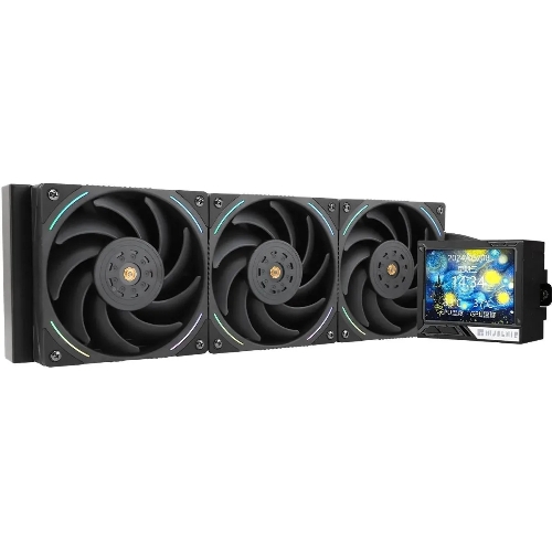 Система жидкостного охлаждения Thermalright Mjolnir Vision 360 ARGB Soc-AM5/AM4/1151/1200/2066/2011/1700 черный 4-pin 27dB Al LCD Ret (M-VISION-360-BL-ARGB)