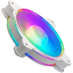 Вентилятор для корпуса Cooler Master MasterFan MF120 Halo2 ARGb 120х120x25 белый 4-pin 27дБ (MFL-B2DW-21NP2-R2) Ret