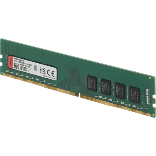 Оперативная память Kingston ValueRAM, DDR4, 16GB (1x16GB), 3200 MHz, CL22, без радиатора