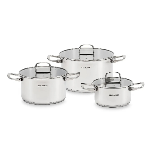 Набор кастрюль Starwind Chef Compact 6 предметов (SW-CH3006)