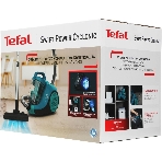 Пылесос Tefal TW2922EA бирюзовый/черный, 750/2100Вт, уборка сухая, пылесборник контейнер 1.5 л