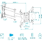 Кронштейн для телевизора Arm Media LCD-205 черный, 14
