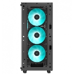 Компьютерный корпус Deepcool CC560 V2 черный без БП ATX 4x120мм 1xUSB 2.0 1xUSB 3.0 audio bott PSU