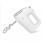 Миксер BQ MX423 White-Steel, Мощность 500 Вт, 5 скоростей, Режим Турбо