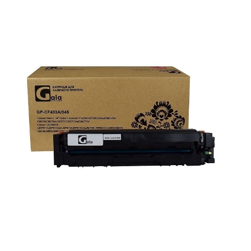 Картридж лазерный GalaPrint GP-CF403A №201A Magenta (1400 стр) для HP Color LaserJet Pro M252/MFP277