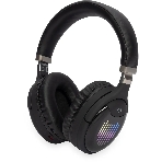 Беспроводные/проводные наушники Digma BT-16 черный, накладные, Bluetooth + проводной, складная конструкция, до 10 ч