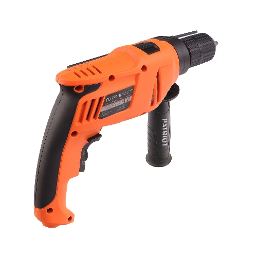 Дрель электрическая ударная PATRIOT FD 770HL, 770Вт, 2800об/мин, 44800уд/мин, макс. диаметр сверления 13мм, быстрозажимной патрон