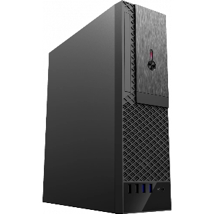 Компьютерный корпус с блоком питания 300Вт. Foxline FL-1001 mATX case, black, w/PSU TFX 300W, w/2xUSB2.0+2xUSB3.0, w/1xcombo audio, w/pwr cord, w/8cm FAN