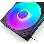 Вентилятор для корпуса Case Cooler NZXT F360 RGb Core (120x120x25мм, 4-pin PWM, RGb, 75.12CFM, 30dBA, 2400RPM, Black, Single-Frame RGb Fan Unit)