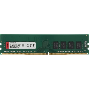 Оперативная память Kingston ValueRAM, DDR4, 16GB (1x16GB), 3200 MHz, CL22, без радиатора