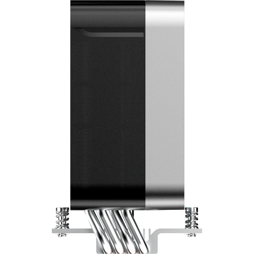 Кулер для процессора Ocypus Delta A40 EX BK ARGB, 120мм ARGB FAN, 4 HEAT PIPES, 4-PIN PWM, 500-1800 RPM, 29DBA, HYDRO BEARING, LGA115X/1200/1700/18XX, AM4/AM5