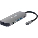 USB-концентратор D-Link DUB-2325, USB, USB 3.0 2порта, USB Type-C,SD,microSD, адаптер/USB