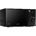 Микроволновая печь Samsung MG23K3515AK/BW черный, 23 л, 800 Вт, переключатели - кнопки, поворотный механизм