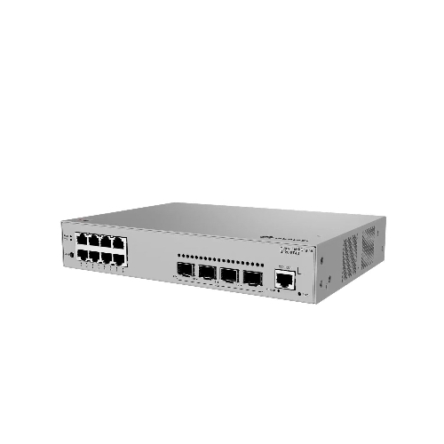 Коммутатор Huawei S220-8T4S (L2+, 8*10/100/1000BASE-T ports, 4*GE SFP ports, built-in AC power)