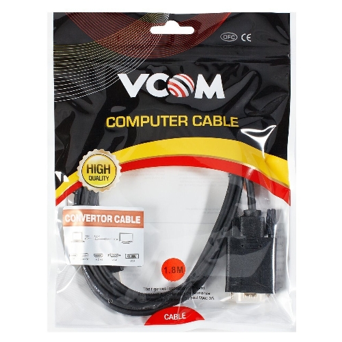 Кабель-переходник VCOM CG596-1.8M HDMI --> VGA_M/M 1,8 м