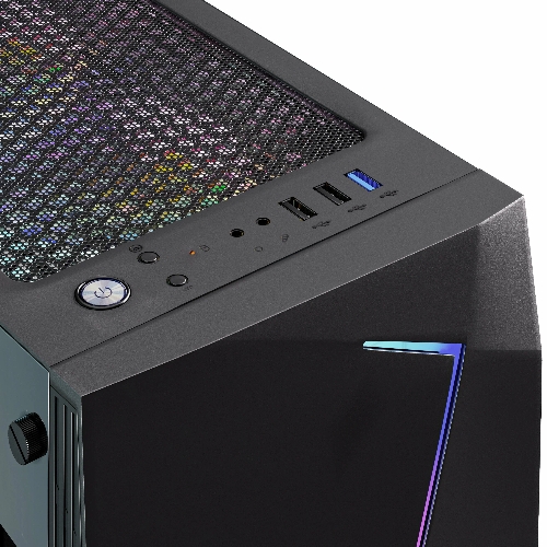 Компьютерный корпус ABR GQ-2 (8018) (USB 3.0X1 + USB 2.0 X2+audio)