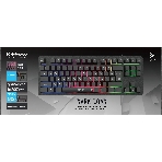 Клавиатура проводная Defender Dark Lord GK-580, USB, черный