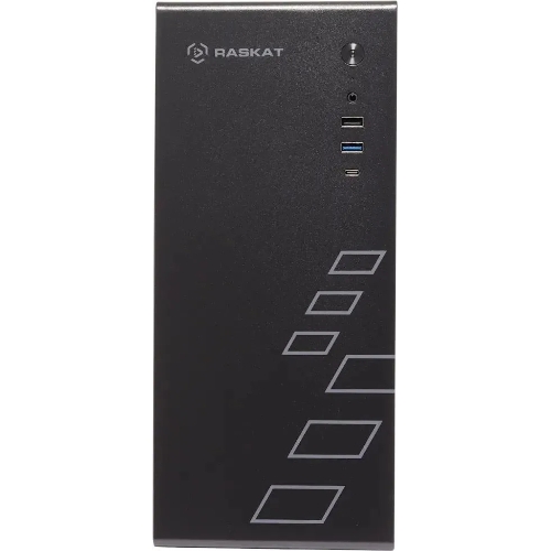 Компьютер Raskat Standart 300 (Intel Core i3 12100, RAM 8Gb, SSD 240Gb, no OS, kb+ms, черный)