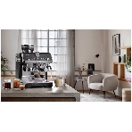 Кофеварка рожковая DELONGHI EC9555 ВК черный, исп. кофе - молотый/зерновой, 2 л, 1550 Вт, 19 Бар