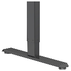 Стол игровой Cactus CS-EDL-BAWD столешница МДФ черный дуб антик, каркас черный