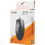 Мышь проводная A4Tech OP-720S черный, 1200 dpi, USB, кнопки - 3