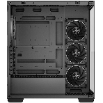 Компьютерный корпус Deepcool CG580 4F V2 без БП, боковое окно (панорама), 4x120мм ARGB PWM вентилятора, черный, ATX (R-CG580-BKADA4-G-2)