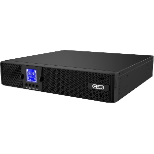 Источник бесперебойного питания CBR ESN-1KRT-8I-LCHERSC Online 1000VA/1000W RT 8 x C13, LCD, HID-USB, RS232, EPO, SNMP slot