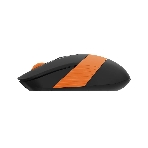 Мышь беспроводная A4Tech Fstyler FG10 черный/оранжевый, 2000 dpi, радиоканал, USB, кнопки - 4