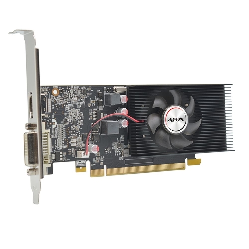 Видеокарта GT1030 2Gb GDDR5 64BIT DVI HDMI LP SINGLE FAN RETAIL (780087)