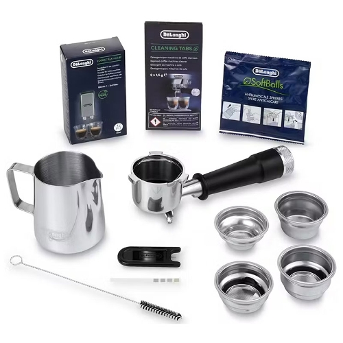 Кофеварка рожковая DELONGHI EC9555 ВК черный, исп. кофе - молотый/зерновой, 2 л, 1550 Вт, 19 Бар