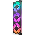 Вентилятор для корпуса Case Cooler NZXT F360 RGb Core (120x120x25мм, 4-pin PWM, RGb, 75.12CFM, 30dBA, 2400RPM, Black, Single-Frame RGb Fan Unit)